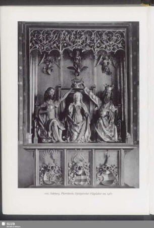 Sulzberg, Pfarrkirche, Spätgotischer Flügelaltar um 1480