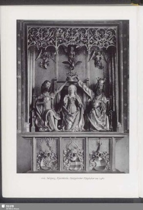Sulzberg, Pfarrkirche, Spätgotischer Flügelaltar um 1480