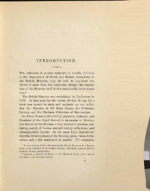 A catalogue of sculpture in the Department of Greek and Roman Antiquities, British Museum, 1