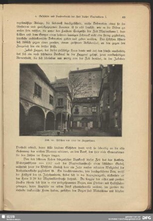 Höfchen von 1515 im Fuggerhaus