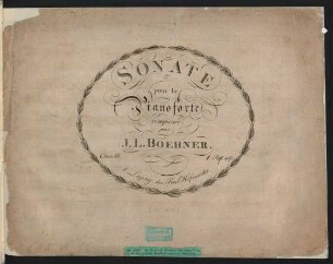 Sonate pour le Pianoforte Oeuv. 15