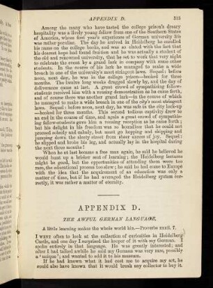 315, Appendix D. The awful german language.