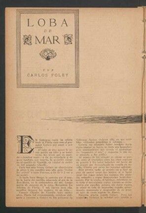 Loba de mar : [Ilustró Zier]