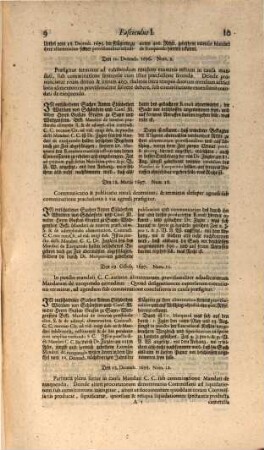 Symphorema Consultationum Et Decisionum Forensium : In Quibus Causarum Plurimum Illustrium Aliarumque Insignium Historia Recensetur, Cum Addita Deductione Et Decisione Juridica. Accessere Symphoremata Alia Duo Sententiarum Augusti Judicii Cameralis ... Et Miscellaneorum Juris Publici ..., [1,2]