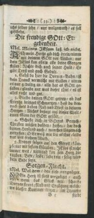 Die freudige GOtt-Ergebenheit