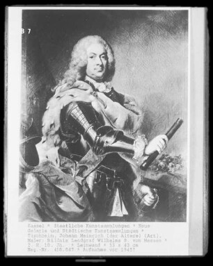 Bildnis Landgraf Wilhelms VIII. von Hessen
