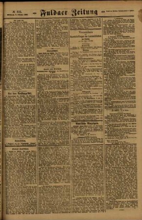 Zweite Ausgabe vom Mittwoch, den 06. Oktober 1920.