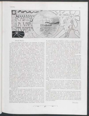 Cartas a una turista