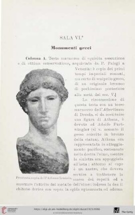 Sala VI: Monumenti greci