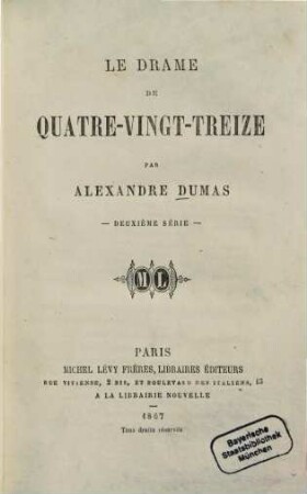 Le drame de quatre-vingt-treize, 2