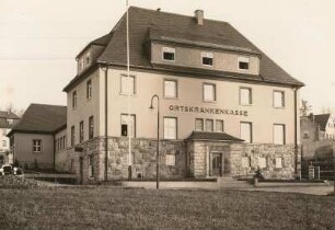 Neuhausen, Krankenkasse : Gebäude der Ortskrankenkasse