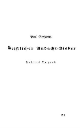 [...] Drittes Dutzend