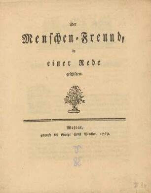 Der Menschen-Freund