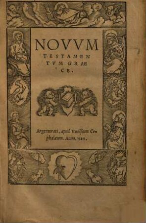 Novvm Testamentvm Graece