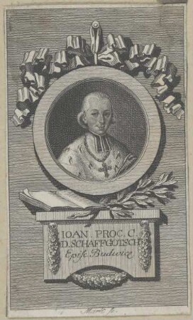 Bildnis des Ioan. Proc. Schaffgotsch