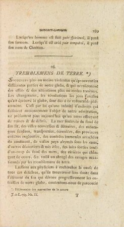 28. Tremblemens De Terre