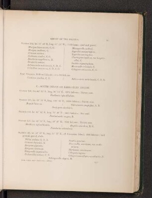 C.- South Indian or Kerguelen Region.