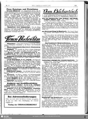 Neue Kataloge und Preislisten