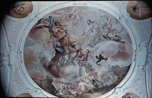 Christus gibt dem heiligen Martin seine Mantelhälfte zurück