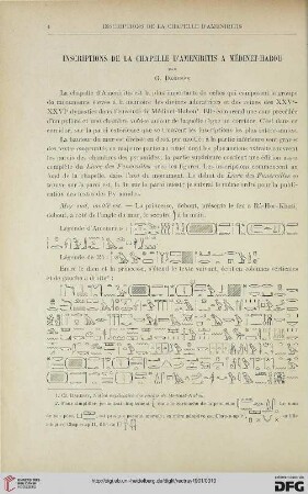 23: Inscriptions de la chapelle d'Ameniritis à Médinet-Habou