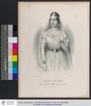 Emilie Walter : Königl. Württemb. Hof & Kammersängerin als Norma