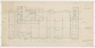 Wohn- und Geschäftshäuser Uhlandstraße 42, 43, 44, Berlin-Wilmersdorf: Grundriss Kellergeschoss 1:50