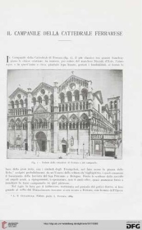 20: Il campanile della Cattedrale Ferrarese