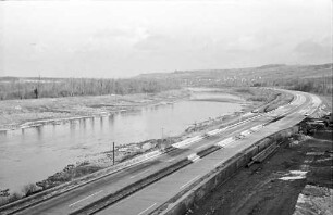 Rheinweiler: Autobahn (von oben) bei Rheinweiler