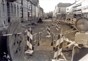 Straßenbauarbeiten in der Hornschen Straße, Detmold