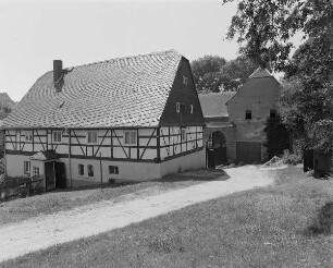 Lobsdorf, Vierseithof, um 1750