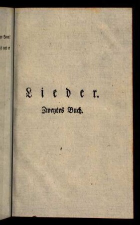 43-54, Lieder. Zweytes Buch.