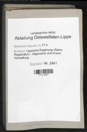 Grundstücksverkäufe in der Vogtei (sp. Amt) Lage und Heiden (Landkatasterkommissionssachen), Bd. 17