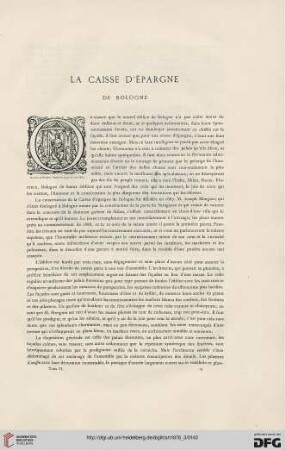 2: La caisse d'épargne de Bologne