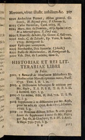 167-182, In Folio. - In Quarto.