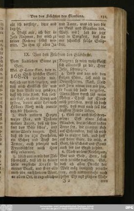 IX. Von den Früchten des Glaubens.