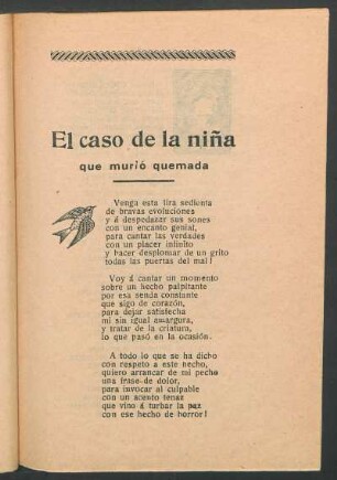 El caso de la niña que murió quemada