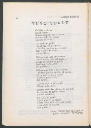 Yuyo verde