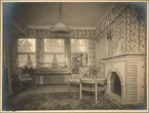 Haus Ury, Berlin-Nikolassee Inneneinrichtung: Kaminzimmer