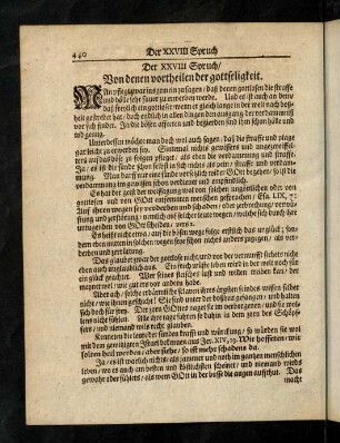 440-459, XXVII. Von den vorheilen der gottseligkeit