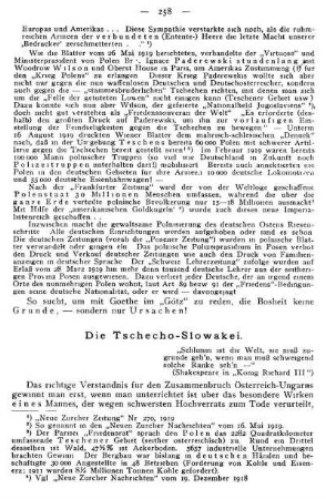 Die Tschecho-Slowakei.