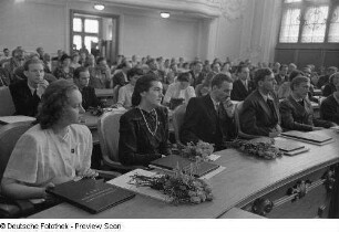 Preisträger und Publikum der Bachfeier