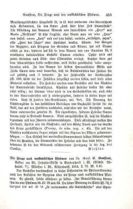 455-456 [Rezension] Goossens, Eduard, Die Frage nach makkabäischen Psalmen