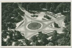 Großer Stern, Berlin-Tiergarten: Luftaufnahme