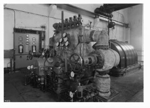 Industrie-Kraftwerk. Gegendruckturbine 3,2 MW : Lauta (Niederlausitz). Industrie-Kraftwerk. Gegendruckturbine 3,2 MW