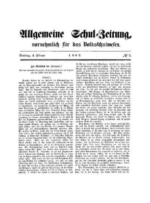 Zur Geschichte der "Levana"