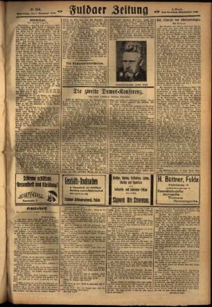 Zweite Ausgabe vom Donnerstag, den 01. November 1928.