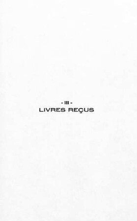 227-229, Livres reçus