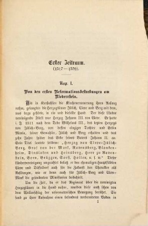 Geschichte der Reformation am Niederrhein und der Entwickelung der evangelischen Kirche daselbst bis zur Gegenwart