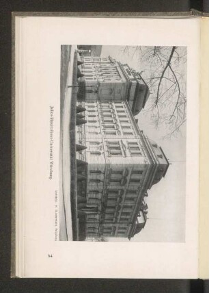 Julius-Maximilian-Universität Würzburg.