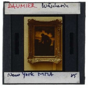 Daumier, Die Wäscherin